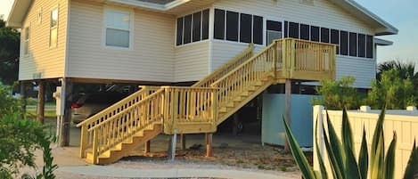 Spacious and comfortable beach house just a few steps to the beach boardwalk!