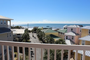 Enjoy stunning beach views from your private balcony 