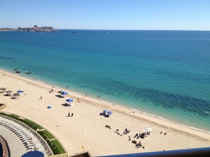 Sometimes the Sea of Cortez is as calm as a lake, sometimes you get big waves!