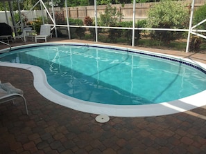 Our newly renovated pool