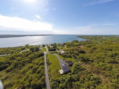 Montauk House with Lake View 