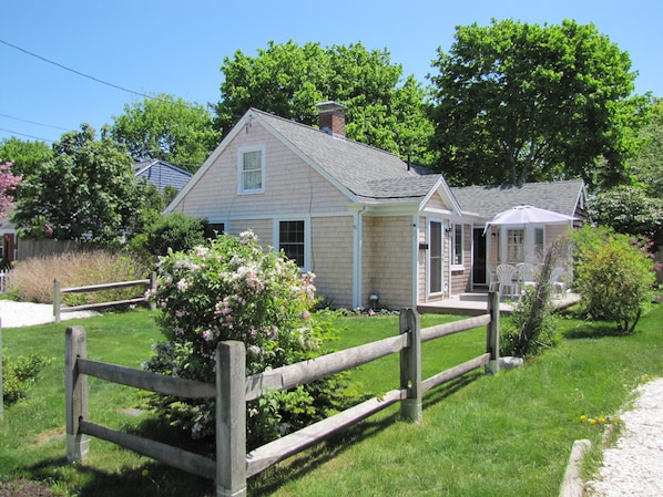 #23 Norris Street with a new deck and large front lawn