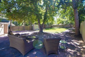 you won't find a backyard like this in Downtown Boulder at my rates!