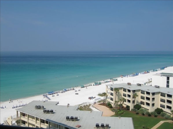 View from your private balcony in this Ocean front Condo