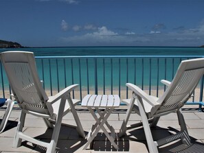 ocean bathroom deck