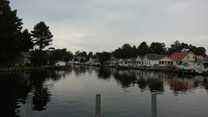 hazy day view