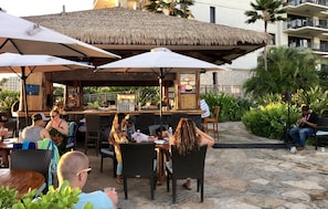 Beach Bar with live music by the pool