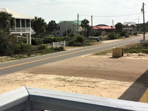 Boardwalk to Beach (view from front deck) two driveways away!