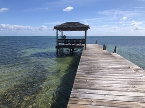 200ft private pier at your disposal. 