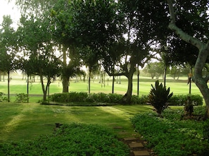 View out toward golf course