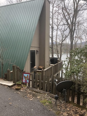 Entrance to cabin