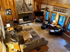 Great room from above