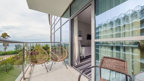 Vista para praia/oceano