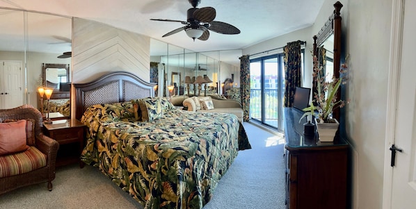 Master Bedroom with gulf view from sliders