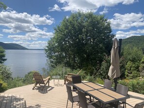 Beautiful views from the back deck.