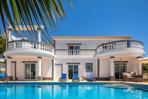 Pool and villa view