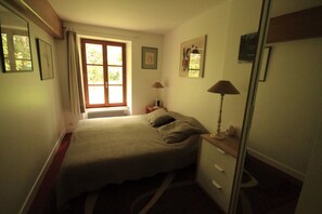 chambre "terre", 2 lits jumeaux de 90
