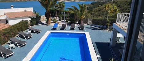 A touch of paradise, a large private pool 10x5 meters and surrounding area.