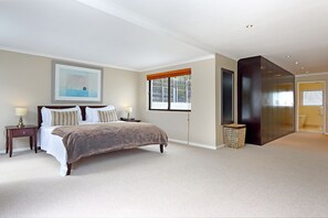 The enormous Master Bedroom with dressing area leading to the en-suite bathroom