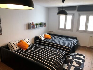 Configurado dos camas dobles