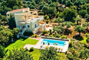 Air view of villa Danna