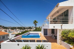 Carvoeiro Rentals Casa Caravela pool terrace