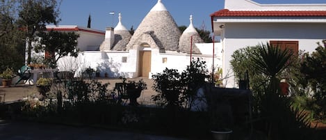 Property seen from the drive