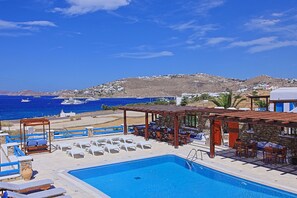 Amazing views from pool and breakfast area