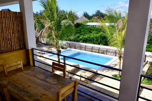 Vista del balcón