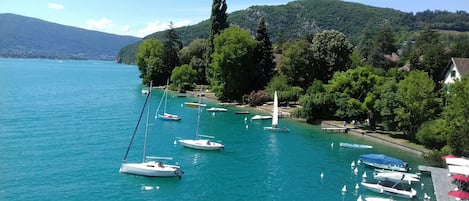 vue du balcon