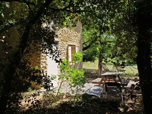 Enceinte de l’hébergement