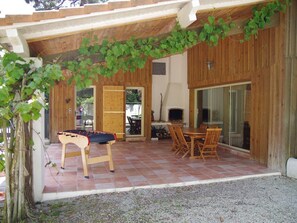 Terrasse couverte 45m2 environ 