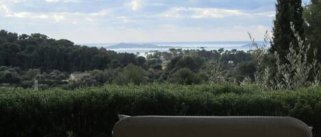 Vue sur la baie de Sanary sur mer