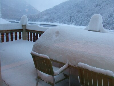 Vaujany / alpesd'huez, Skiing, cycling (marmot / alp'd'huze) 20km col gland