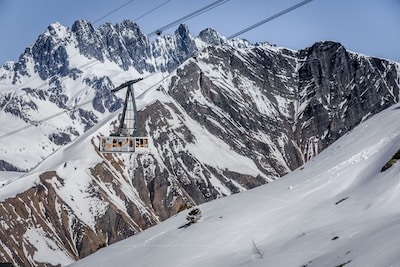 Vaujany / alpesd'huez, Skiing, cycling (marmot / alp'd'huze) 20km col gland