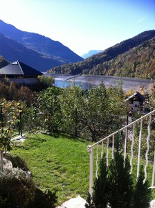 Vaujany / alpesd'huez, Skiing, cycling (marmot / alp'd'huze) 20km col gland