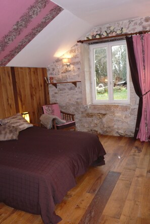 chambre rose