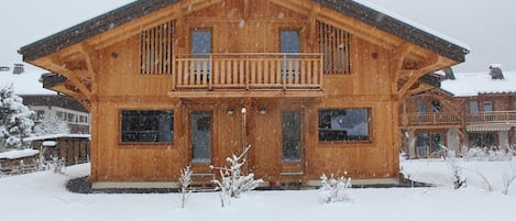 photo façade chalet