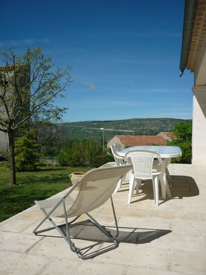 Terrasse avec vue