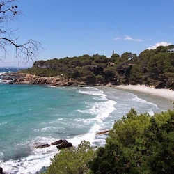 La plage de la Reine Jeanne