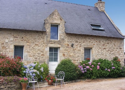 Gîte 3*CHEMINEE WIFI 300m sentiers côtiers Petit port LE BONO Golfe Morbihan