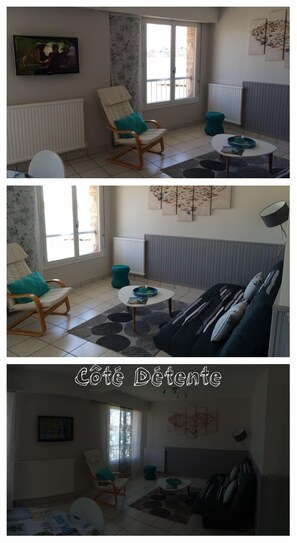Côté détente salon
