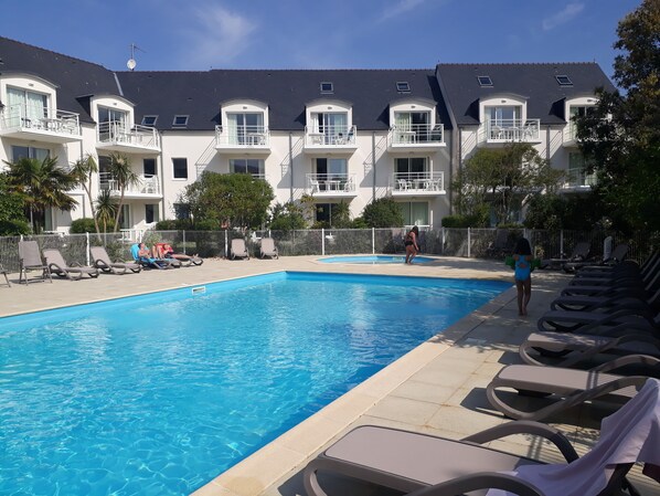 Résidence côté piscine