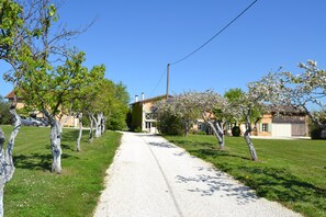 Overnattingsstedets uteområder