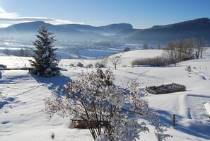 VUE HIVERNAL DU CHALET