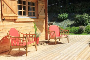 Terrasse ensoleillée