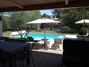 Terrasse / bains de soleil
