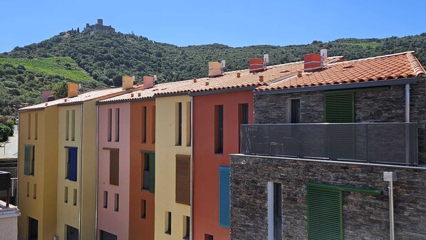 vue du balcon
