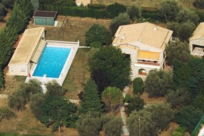 La maison vue du Ciel