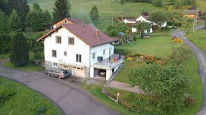 11 ares de Petits Prés vu de haut.